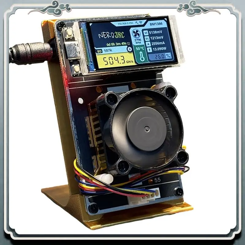 Премиум Nerdaxe Nerdminer 500Gh/S Bitaxe BM1366 ASIC Chip Вертикальный майнер Solo Lottery BTC Miner Лотерейный майнер BR PLUG
Премиум Nerdaxe Nerdminer 500Gh/S Bitaxe BM1366 ASIC Chip Вертикальный майнер Solo Lottery BTC Miner Лотерейный майнер BR PLUG