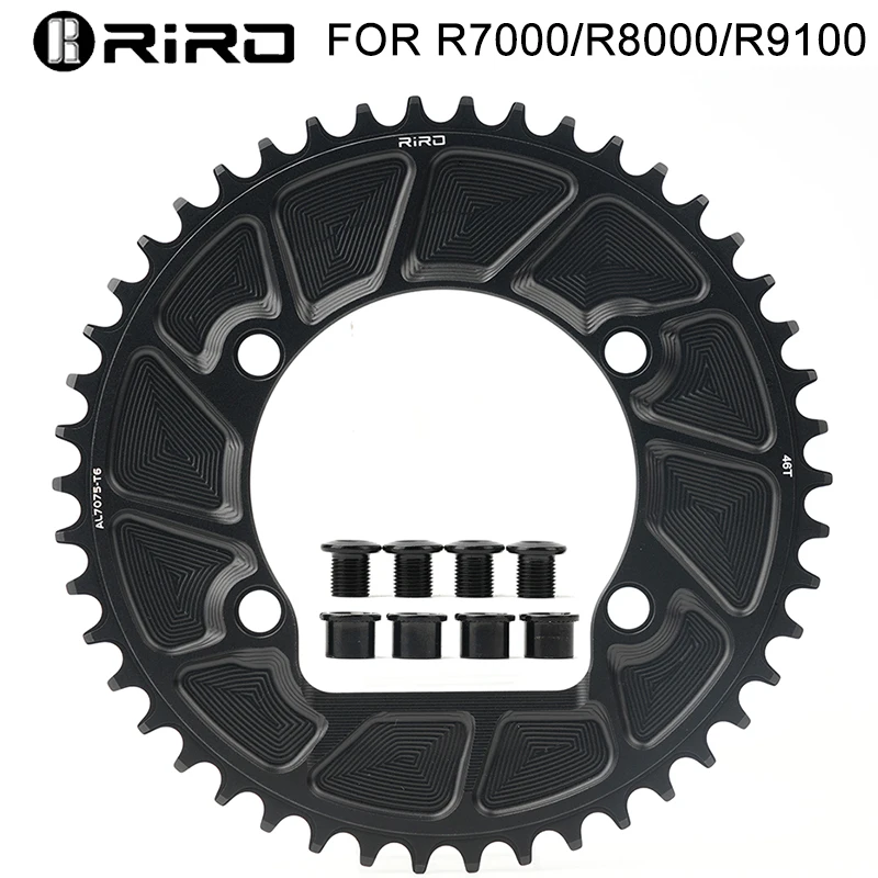 RIRO Road Bike Chainring for Shimano 105 R7000/8000/9100 110BCD bicycle chainring 46T 48T 50T 52T 54T 56T 58T Road Bicycle Crown
RIRO Road Bike Chainring for Shimano 105 R7000/8000/9100 110BCD bicycle chainring 46T 48T 50T 52T 54T 56T 58T Road Bicycle Crown
