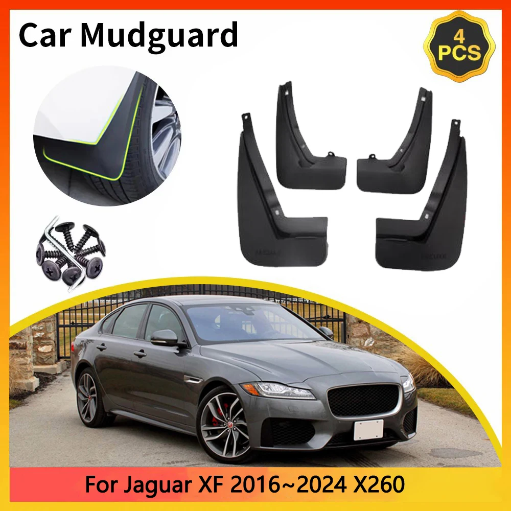 For Jaguar XF 2016~2024 X260 Regular Edition 2017 2018 2019 Sport Car Mudguards Mudflap Mudguard Splash Guards Mud Flaps Fender
For Jaguar XF 2016~2024 X260 Regular Edition 2017 2018 2019 Sport Car Mudguards Mudflap Mudguard Splash Guards Mud Flaps Fender