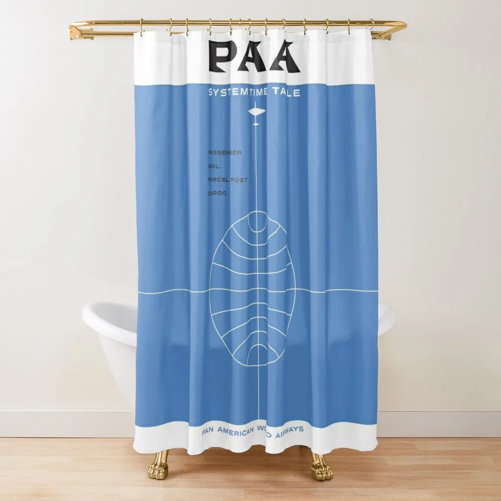 Vintage Pan Am 1957 System Timetable Cover Shower Curtain For Bathrooms With Beautiful Designs Waterproof Shower Curtain
Vintage Pan Am 1957 System Timetable Cover Shower Curtain For Bathrooms With Beautiful Designs Waterproof Shower Curtain