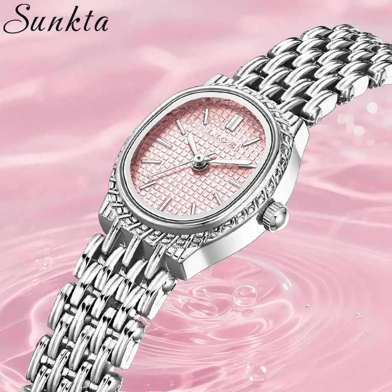 LIGE Elegant Fashion Woman Watch Classic Luxury Slim Dial Waterproof Ladies Gift Bracelet Stainless Quartz Watches for Women New
LIGE Elegant Fashion Woman Watch Classic Luxury Slim Dial Waterproof Ladies Gift Bracelet Stainless Quartz Watches for Women New