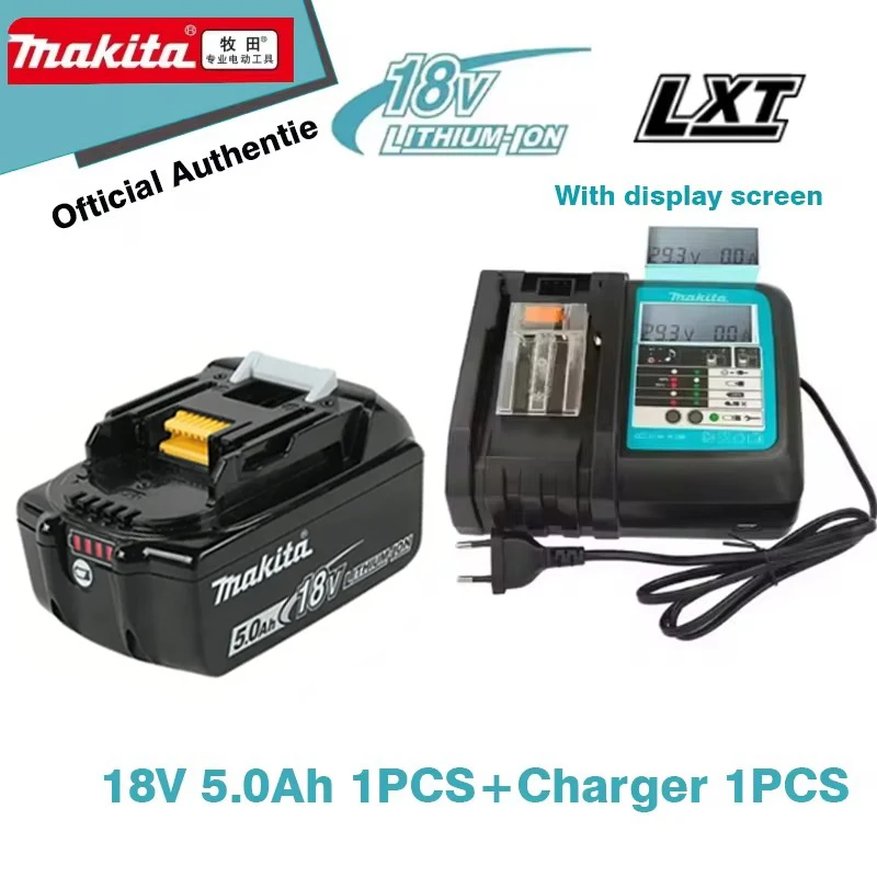 NEW Makita 18V 9AH Battery Rechargeable Li-ion Lithium-ion Batteries Charger for BL1860B BL1830 BL1815 BL1850 BL18650 LXT400
NEW Makita 18V 9AH Battery Rechargeable Li-ion Lithium-ion Batteries Charger for BL1860B BL1830 BL1815 BL1850 BL18650 LXT400