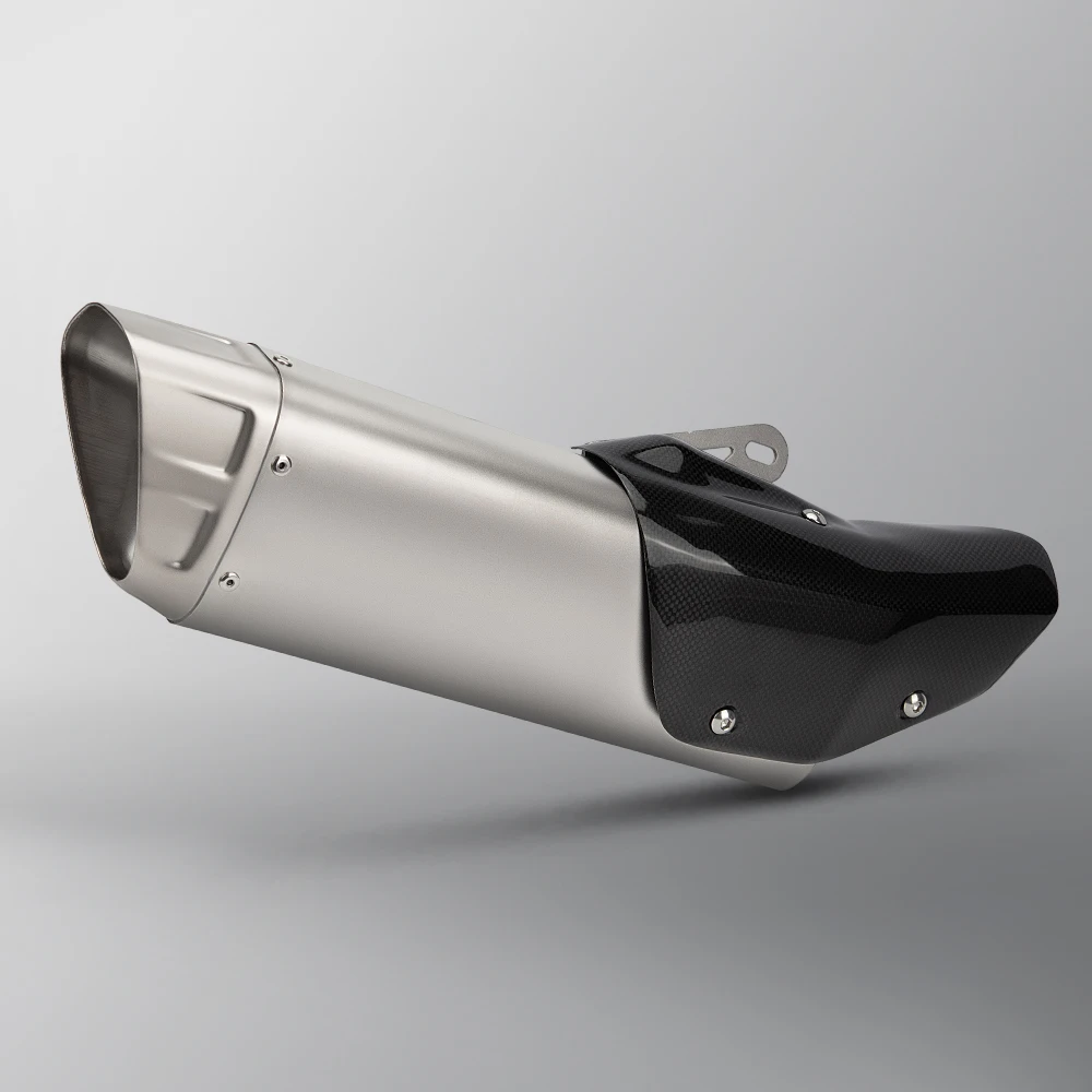 Motorcycle Universal Exhaust Muffler 51mm Racing Tailpipe For GIXXER155 XSR155 ZX-6R R7 TRK552 700MT NMAX 150 Liberty 150
Motorcycle Universal Exhaust Muffler 51mm Racing Tailpipe For GIXXER155 XSR155 ZX-6R R7 TRK552 700MT NMAX 150 Liberty 150