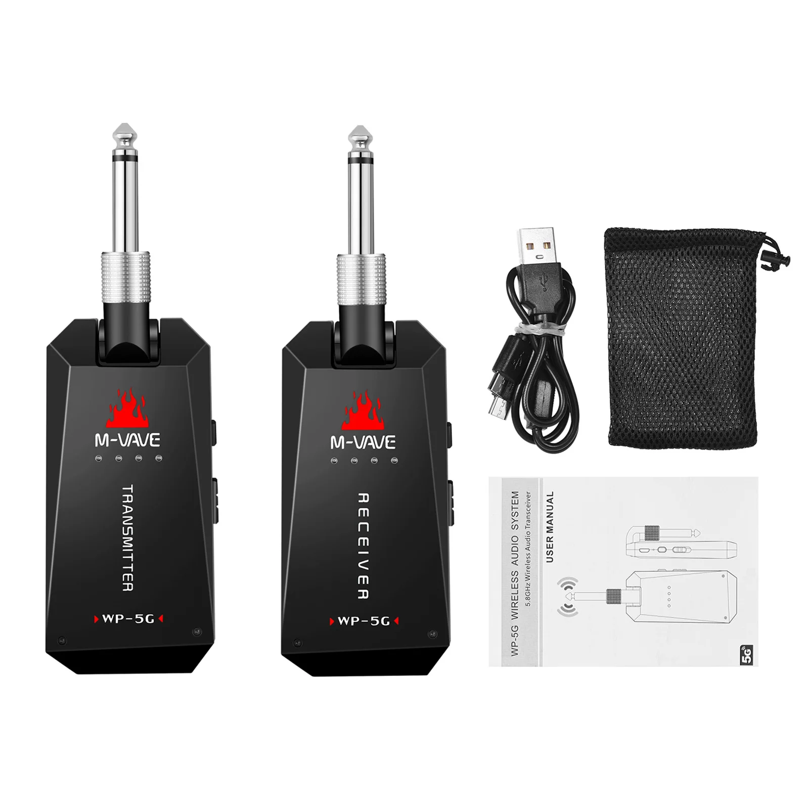 M-VAVE 5,8G беспроводная гитарная система, перезаряжаемый аудиопередатчик, приемник, усилитель для гитары, аксессуары для гитары, кабель Type-C
M-VAVE 5,8G беспроводная гитарная система, перезаряжаемый аудиопередатчик, приемник, усилитель для гитары, аксессуары для гитары, кабель Type-C