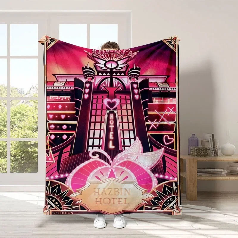 Hazbin Hotel Cartoon Knitted Blankets Plush Super Soft Throw Blanket Home Couch Bed Rug Birthday Gifts
Hazbin Hotel Cartoon Knitted Blankets Plush Super Soft Throw Blanket Home Couch Bed Rug Birthday Gifts