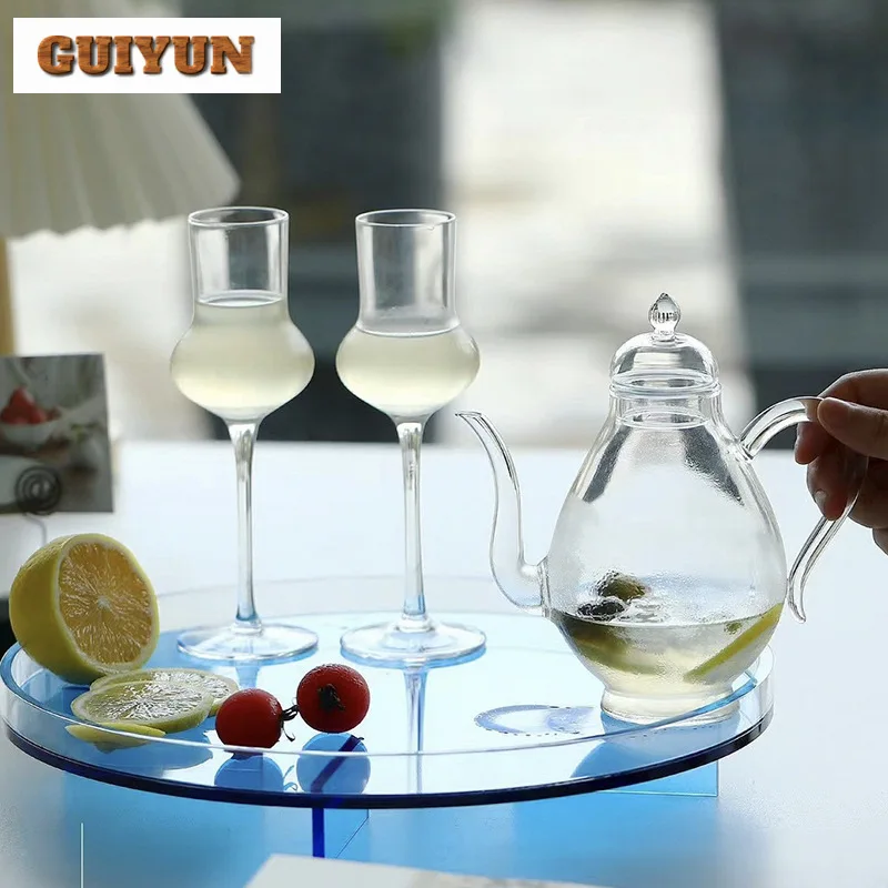 Imitation Song Glass Tea Pot Heat-resistant Glass Tea Maker Holding Kettle Green Tea Set 1 Pot 2 Cups Kung Fu Tea Set Gift Box
Imitation Song Glass Tea Pot Heat-resistant Glass Tea Maker Holding Kettle Green Tea Set 1 Pot 2 Cups Kung Fu Tea Set Gift Box