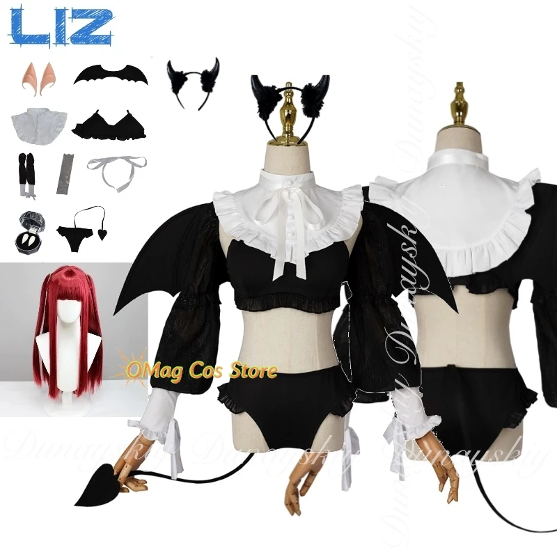 My dress up darling Anime Liz One Character Cosplay With Wearing The Black Little Female Devil Cosplay Costume Anime Full Of Set
My dress up darling Anime Liz One Character Cosplay With Wearing The Black Little Female Devil Cosplay Costume Anime Full Of Set