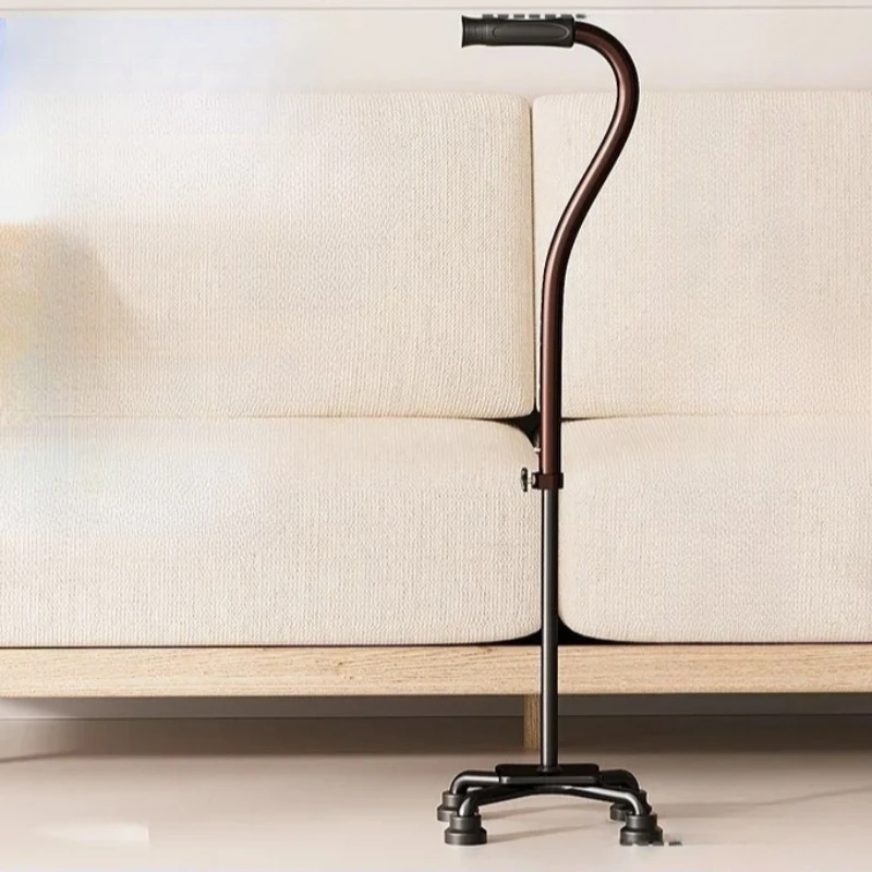 Трость-ходунки с четырьмя ножками и изогнутыми поручнями для взрослых, нескользящая четырехугольная трость для пожилых людей
Трость-ходунки с четырьмя ножками и изогнутыми поручнями для взрослых, нескользящая четырехугольная трость для пожилых людей