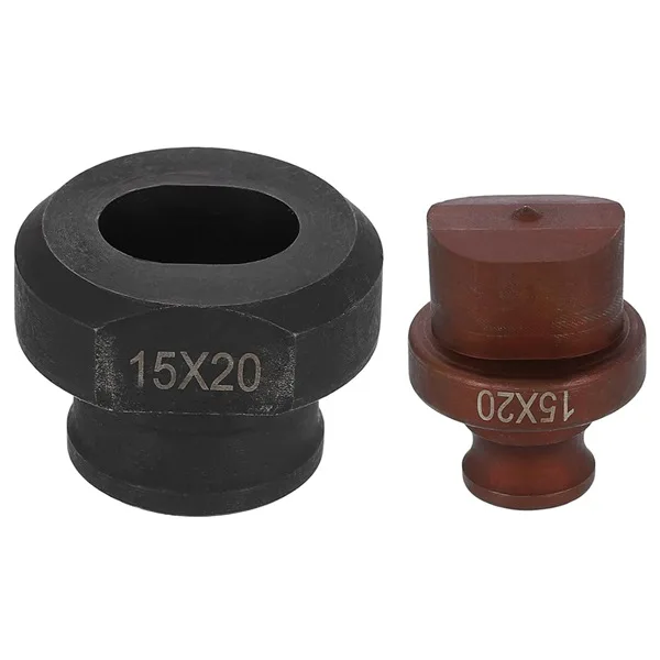 Discount Hydraulic Hole Punch Die 15x20mm Oval Hole 40Cr Steel Electric Punching Kit for MHP-20 JP-20 Electric Punching Machine
Discount Hydraulic Hole Punch Die 15x20mm Oval Hole 40Cr Steel Electric Punching Kit for MHP-20 JP-20 Electric Punching Machine