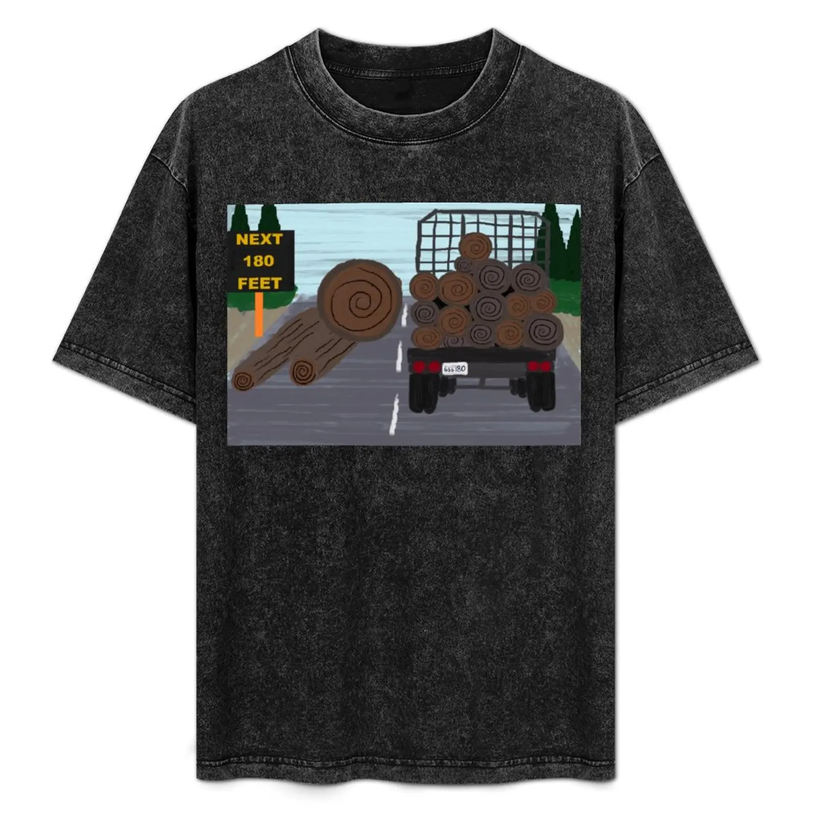 final destination 2 log truck flying logs (painted) T-Shirt Classic Print Short Sleeve Shirt
final destination 2 log truck flying logs (painted) T-Shirt Classic Print Short Sleeve Shirt