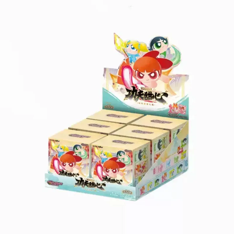 Genuine KAYOU The Powerpuff Girls Kung Fu Sweetheart Click Mini Figure Blind Box Collectible Toy Gift for Fans
Genuine KAYOU The Powerpuff Girls Kung Fu Sweetheart Click Mini Figure Blind Box Collectible Toy Gift for Fans