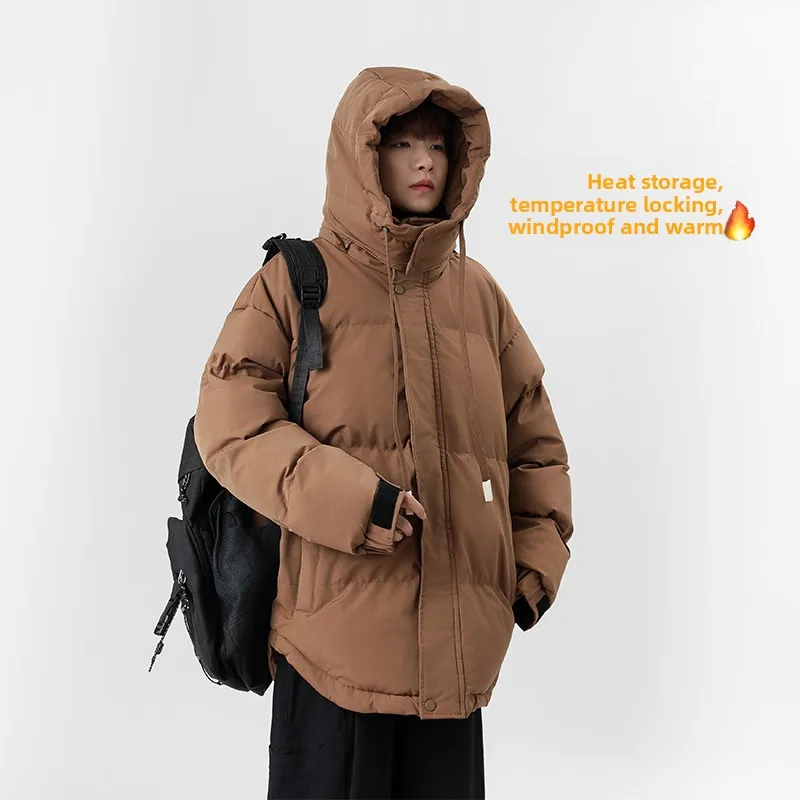 2025 Premium Hooded Cotton Puffer Jacket Windproof Outdoor Unisex Thickened Oversized Winter Parka
2025 Premium Hooded Cotton Puffer Jacket Windproof Outdoor Unisex Thickened Oversized Winter Parka