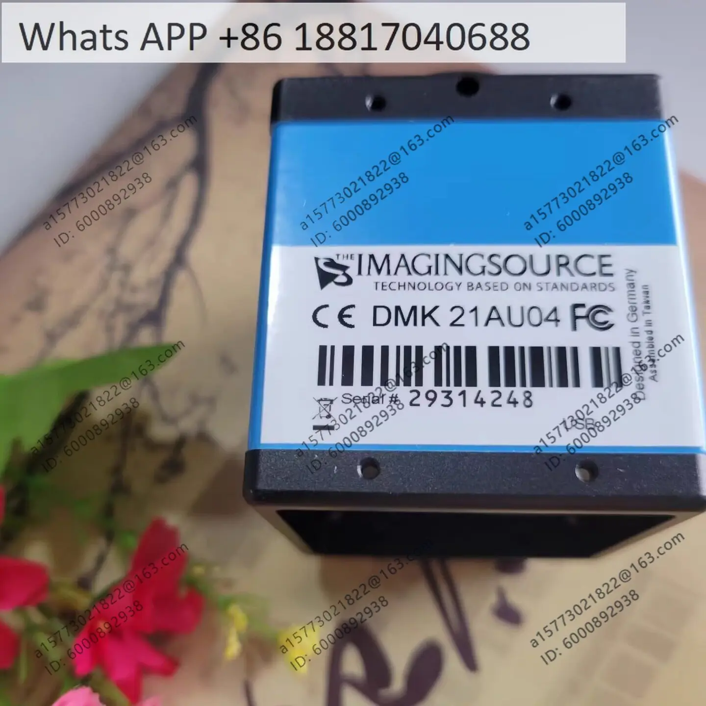 DMK 21AU04 Germany IMAGINGSOURCE industrial camera, used goods
DMK 21AU04 Germany IMAGINGSOURCE industrial camera, used goods