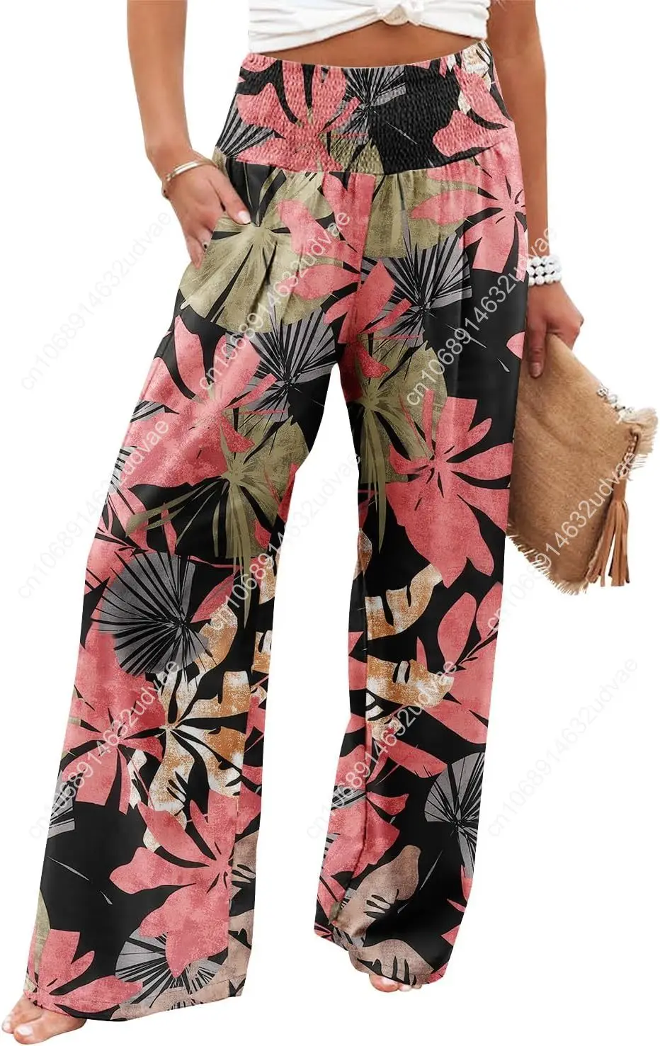 Angerella Womens Elastic High Waisted Palazzo Pants Casual Wide Leg Long Lounge Pant Trousers with Pocket
Angerella Womens Elastic High Waisted Palazzo Pants Casual Wide Leg Long Lounge Pant Trousers with Pocket
