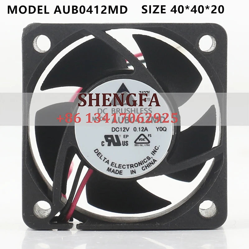 Delta 24V 48V DC 12V 0.12A AC EC 4020 4CM router Switch Minicomputer CPU Chassis Converter Mute AUB0412MD cooling fan
Delta 24V 48V DC 12V 0.12A AC EC 4020 4CM router Switch Minicomputer CPU Chassis Converter Mute AUB0412MD cooling fan