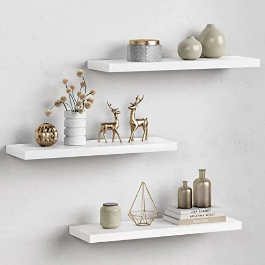 24 Inch Floating Shelves for Wall Decor, Wall Book Shelves for Bedroom, Large Long Deep Hanging Shelves for Bathroom Office Lau
24 Inch Floating Shelves for Wall Decor, Wall Book Shelves for Bedroom, Large Long Deep Hanging Shelves for Bathroom Office Lau