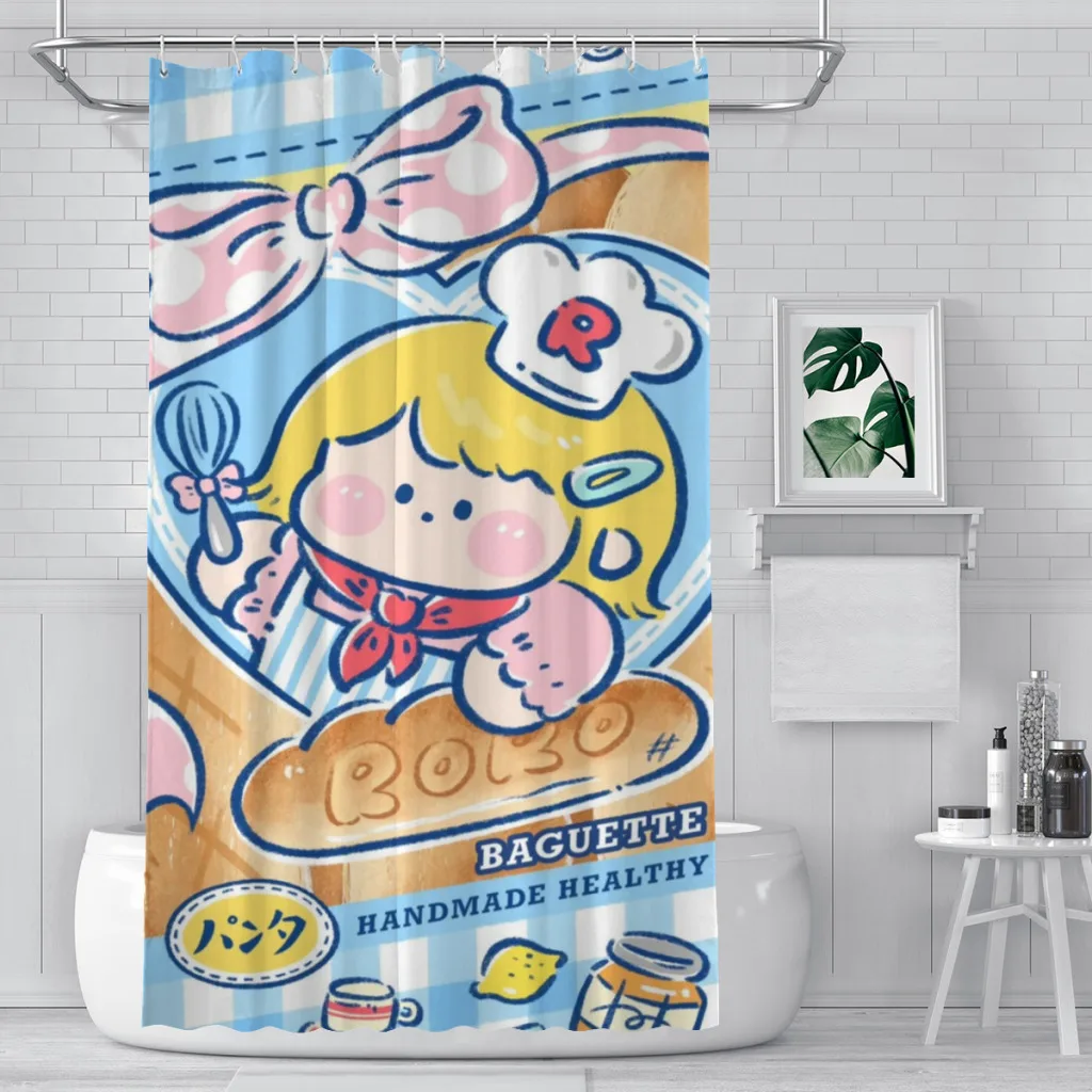 ROROJUMP Little Girl Unique decor Modern Fabric Bathroom Shower Curtains art design Print Curtain
ROROJUMP Little Girl Unique decor Modern Fabric Bathroom Shower Curtains art design Print Curtain