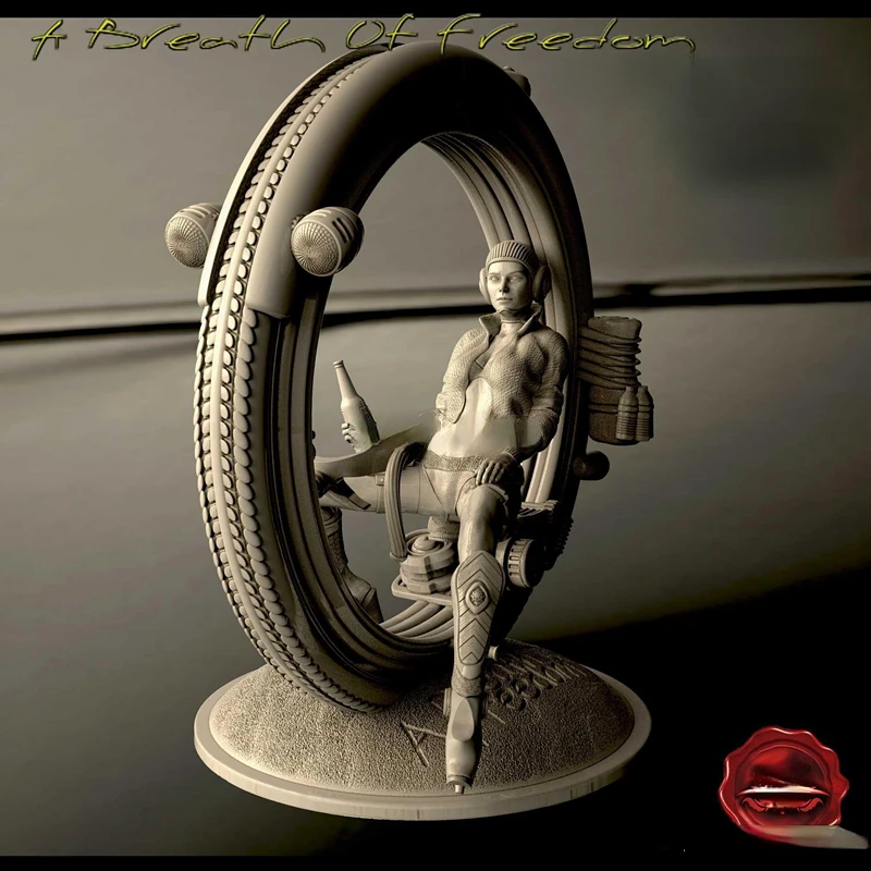 Resin Figure Future Motorcyclist 1/24 Scale Vertical Height 90mm Miniatures Diorama Model Kit Unassembled Unpainted Toys Gifts
Resin Figure Future Motorcyclist 1/24 Scale Vertical Height 90mm Miniatures Diorama Model Kit Unassembled Unpainted Toys Gifts