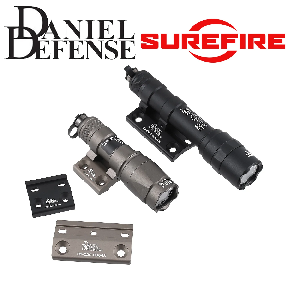 Surefire M300 M600 Weapons Gun Flashlight With DANIEL DEFENSE Side Mount M-LOK Keymod Rail Hunting Tactical Airsoft Rifle Light
Surefire M300 M600 Weapons Gun Flashlight With DANIEL DEFENSE Side Mount M-LOK Keymod Rail Hunting Tactical Airsoft Rifle Light