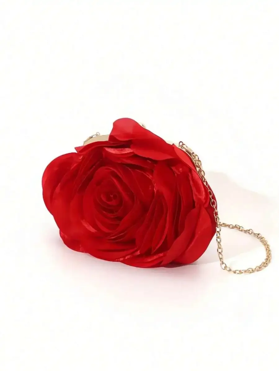 Red Satin Floral Clutch Bag For Women Vintage Elegant Evening Party Bag
Red Satin Floral Clutch Bag For Women Vintage Elegant Evening Party Bag