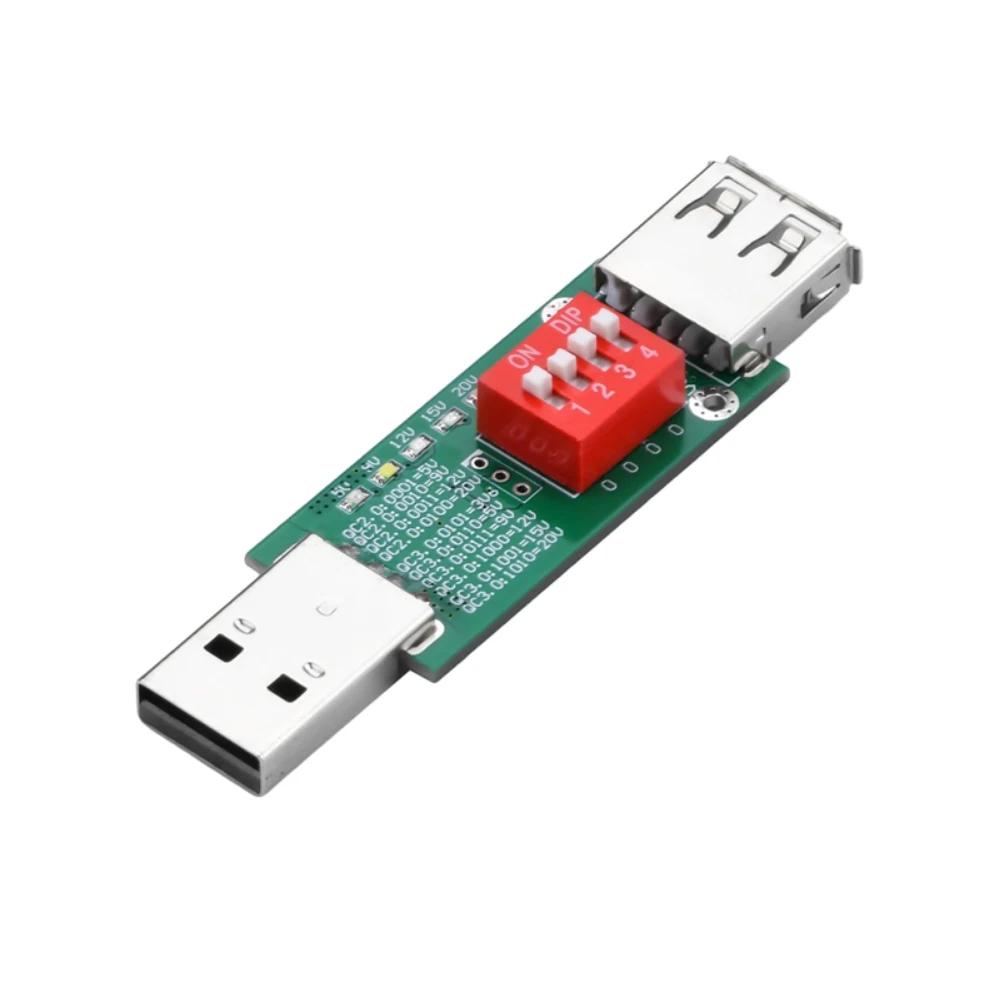 QC2.0/3.0 Decoy Trigger Board Induction Line Motherboard 5V 9V 12V 15V 20V Power Supply Aging Detection Fast Charge Adapter
QC2.0/3.0 Decoy Trigger Board Induction Line Motherboard 5V 9V 12V 15V 20V Power Supply Aging Detection Fast Charge Adapter