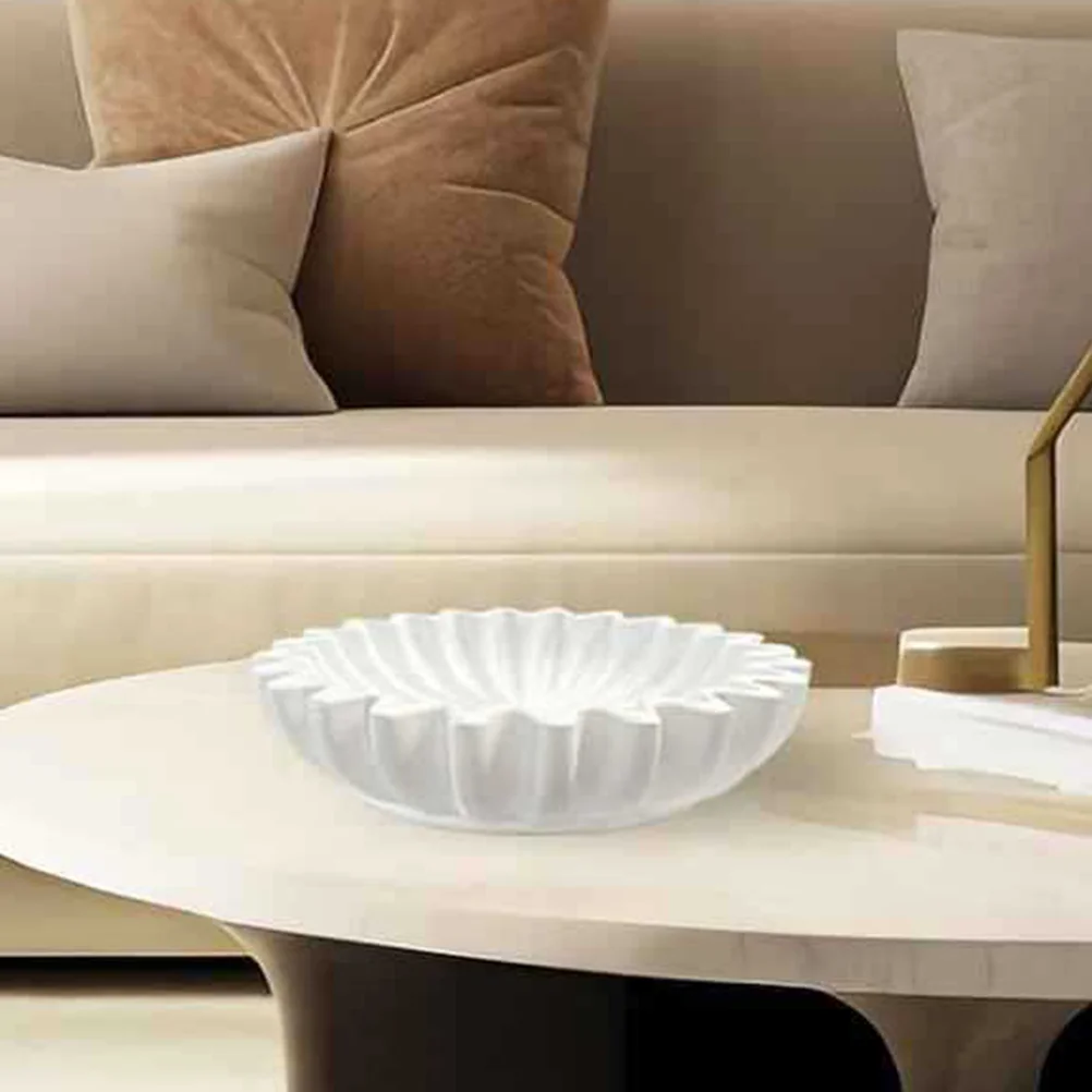 Ruffled Decorative Bowl Resin Craft Home Tray Entrance Key Holder Jewelry Storage Bowls
Ruffled Decorative Bowl Resin Craft Home Tray Entrance Key Holder Jewelry Storage Bowls