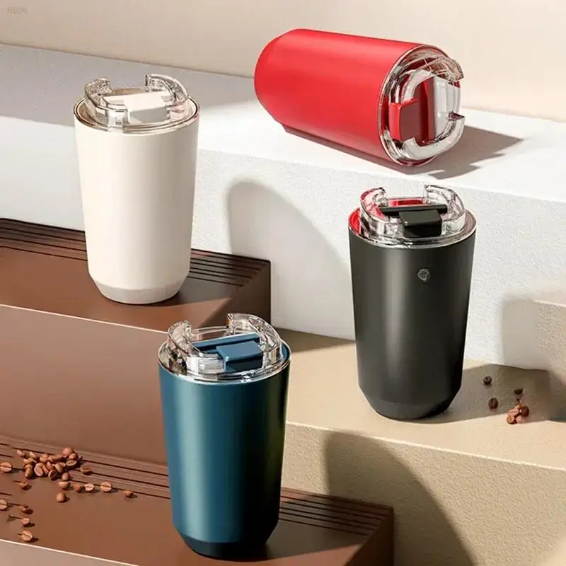 NSDM 380ml Coffee Cup 304 Stainless Steel Thermal Mug with Lid Reusable Leakproof Milk Tea Cups for Office Travel Coffee
NSDM 380ml Coffee Cup 304 Stainless Steel Thermal Mug with Lid Reusable Leakproof Milk Tea Cups for Office Travel Coffee