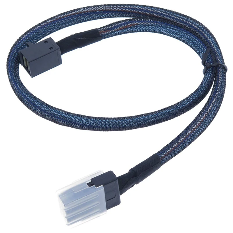 Внутренний Mini SAS 4I SFF-8087 to Mini SAS HD SFF-8643 Cable высокой плотности для внутренних узлов и устройств, 3,3 фута
Внутренний Mini SAS 4I SFF-8087 to Mini SAS HD SFF-8643 Cable высокой плотности для внутренних узлов и устройств, 3,3 фута
