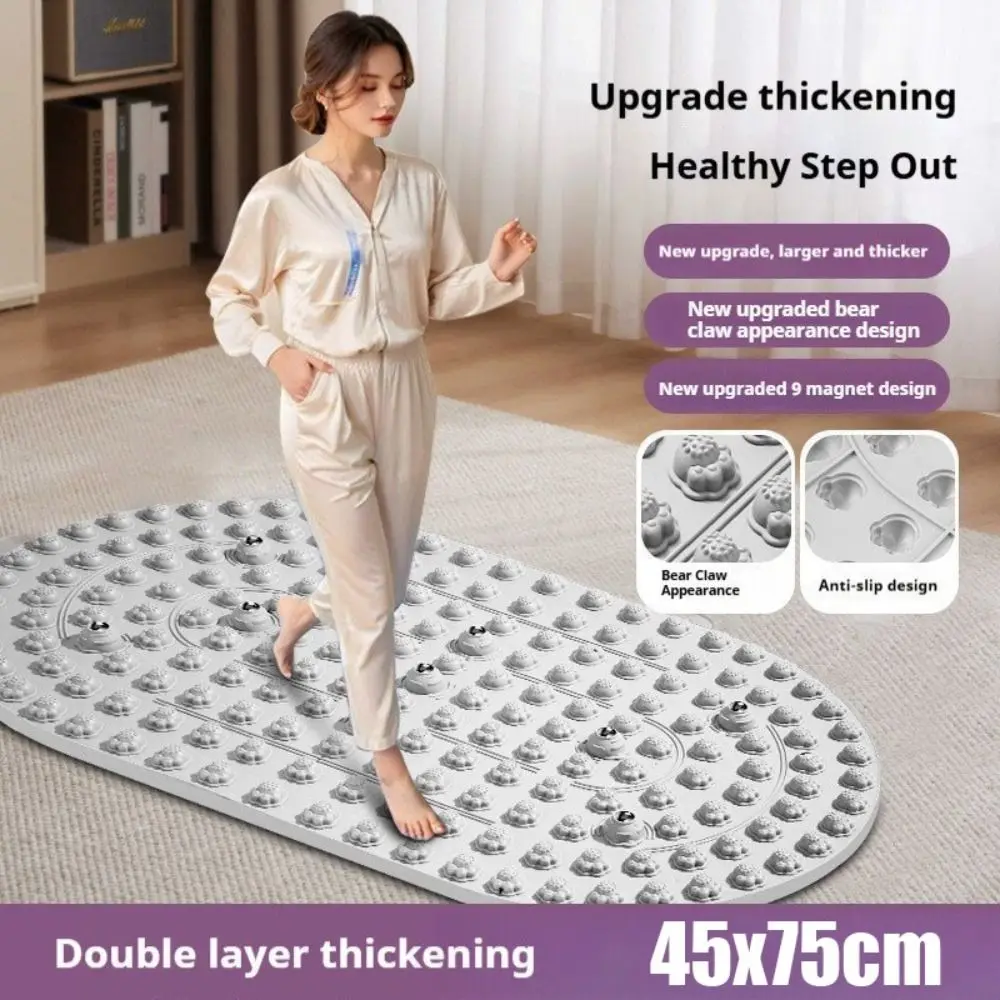 45x75cm Foot Massage Pad Liquid Silicone Heat-Resistant Acupressure Mat Anti-Slip Sweat-Proof Foot Mat
45x75cm Foot Massage Pad Liquid Silicone Heat-Resistant Acupressure Mat Anti-Slip Sweat-Proof Foot Mat