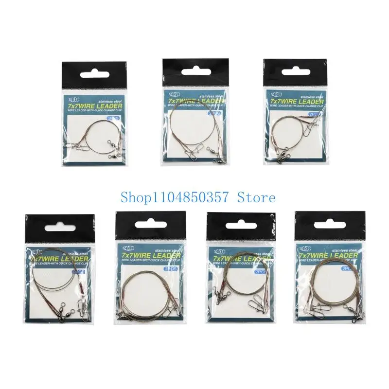 652F Fishing Wire Leader Twist Resistant Construction for Large Fish Anglers
652F Fishing Wire Leader Twist Resistant Construction for Large Fish Anglers