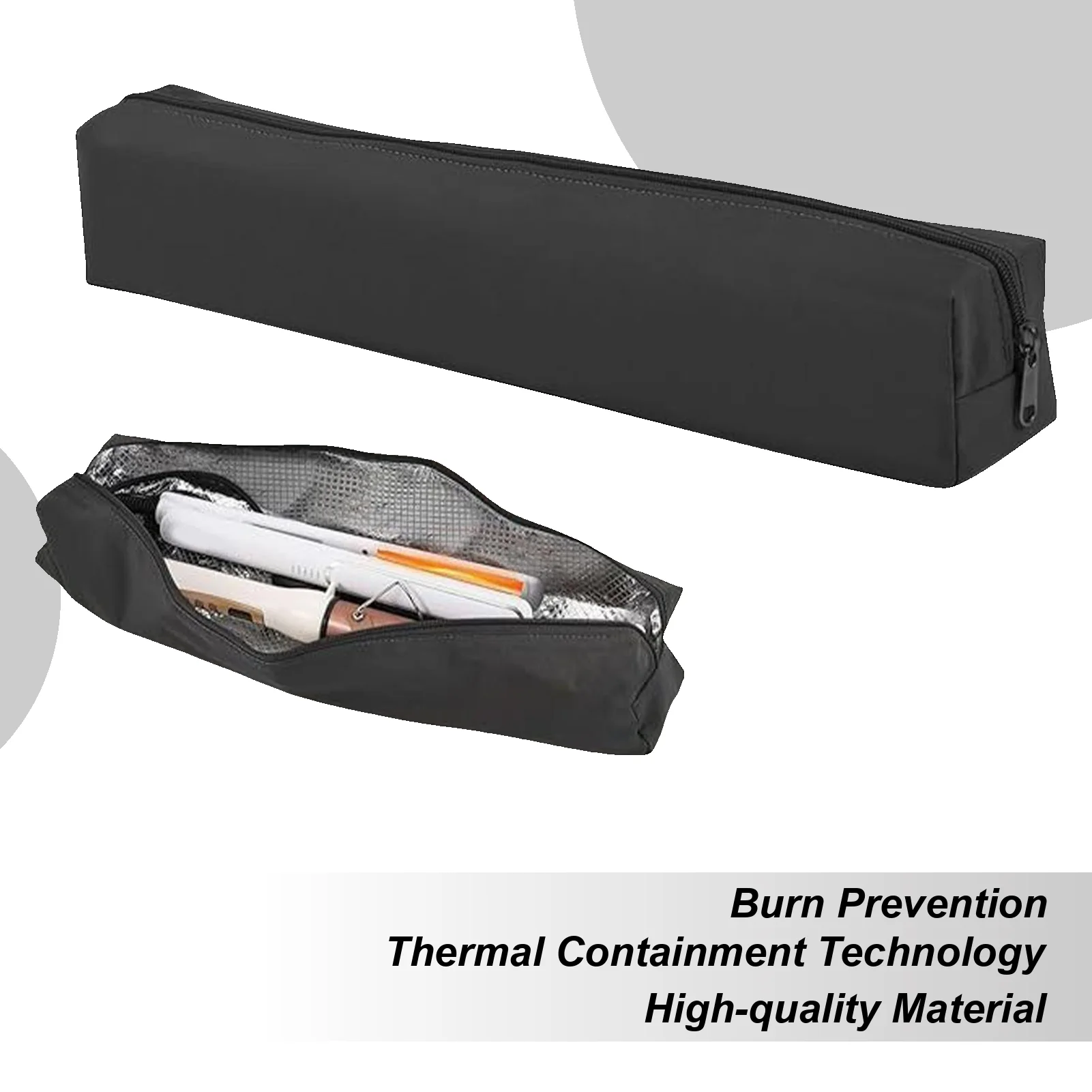 Travel Organizer Storage Curling Iron Bag Hair Styler Portable Carrying Case Heat Resistant Travel Make Up Bag
Travel Organizer Storage Curling Iron Bag Hair Styler Portable Carrying Case Heat Resistant Travel Make Up Bag