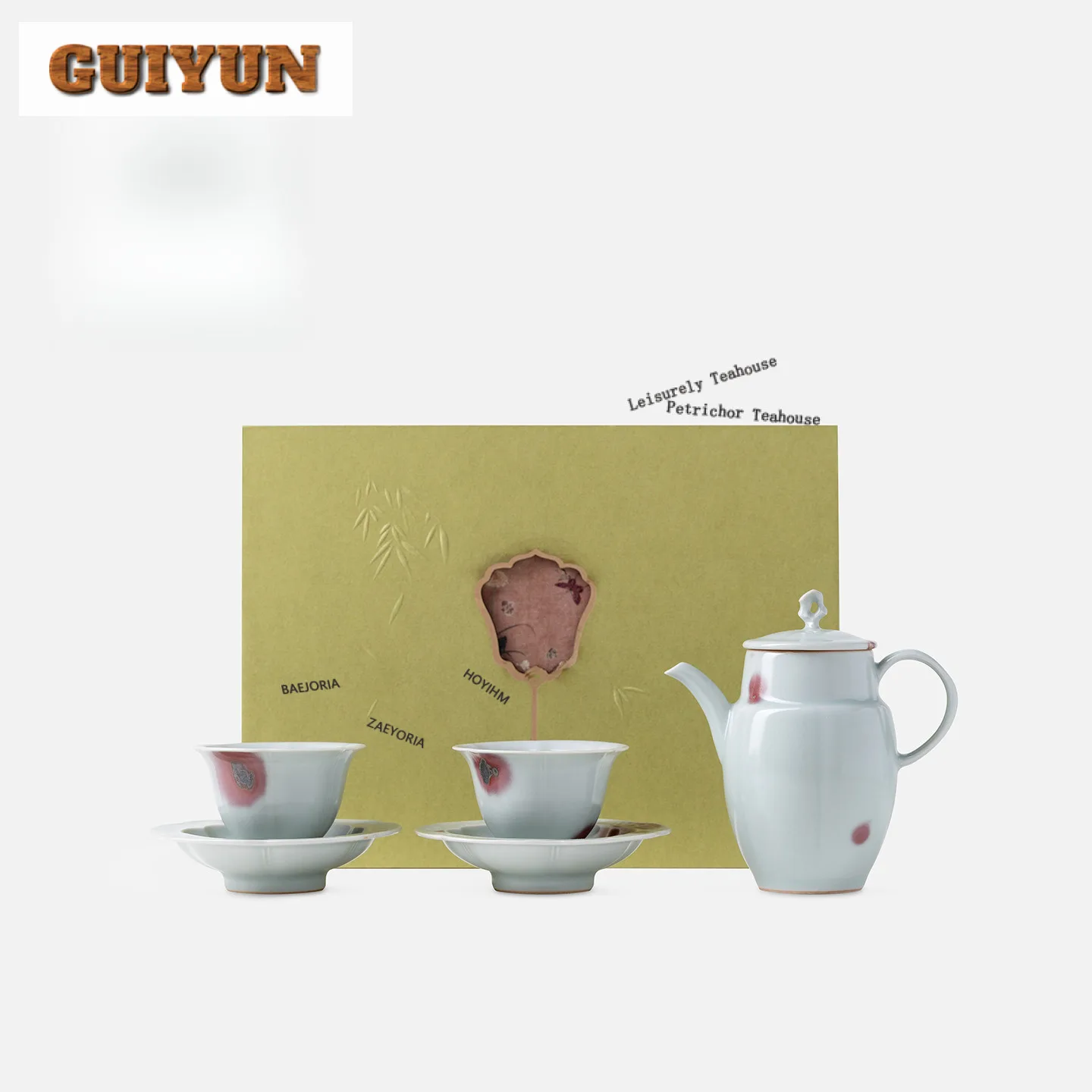 Azure Ru Kiln Jun Porcelain Tea Set Complete Set Aesthetic Tea Ceremony Set Teapot And Tea Cup Set Cha Supplies Decoration
Azure Ru Kiln Jun Porcelain Tea Set Complete Set Aesthetic Tea Ceremony Set Teapot And Tea Cup Set Cha Supplies Decoration