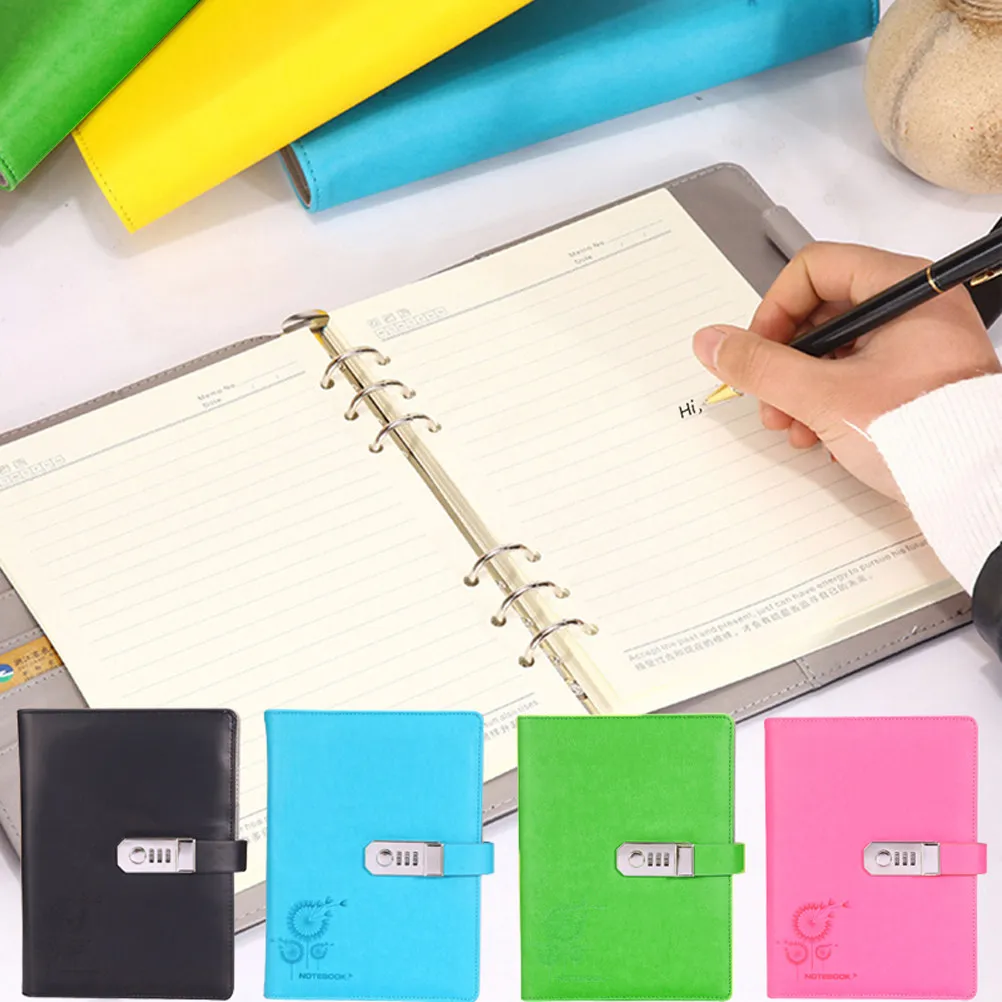 Creative Password Lock Diary Notebook Journal Writing Sketchbook for Students Artists Poets Travelers with Thick Paper
Creative Password Lock Diary Notebook Journal Writing Sketchbook for Students Artists Poets Travelers with Thick Paper