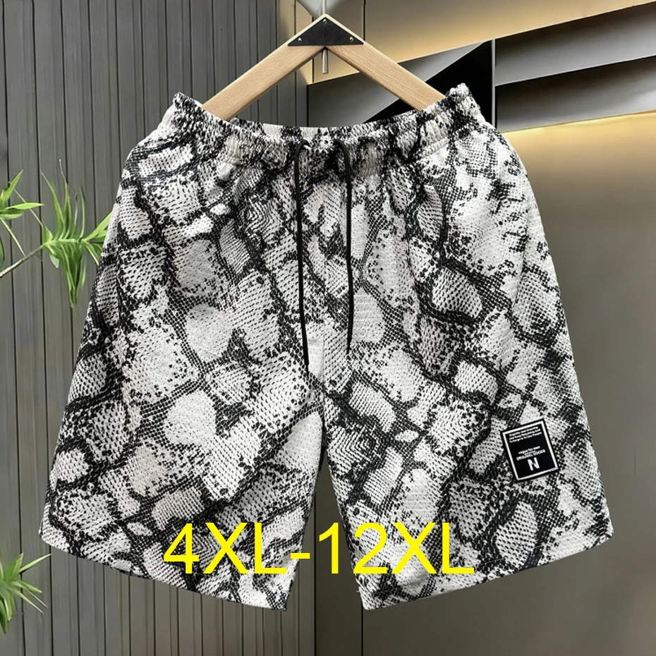 Summer Breathable Quick-drying Shorts Men 12XL 10XL Plus Size Snakeskin Print Shorts Male Summer Short Pants Big Size 10XL
Summer Breathable Quick-drying Shorts Men 12XL 10XL Plus Size Snakeskin Print Shorts Male Summer Short Pants Big Size 10XL