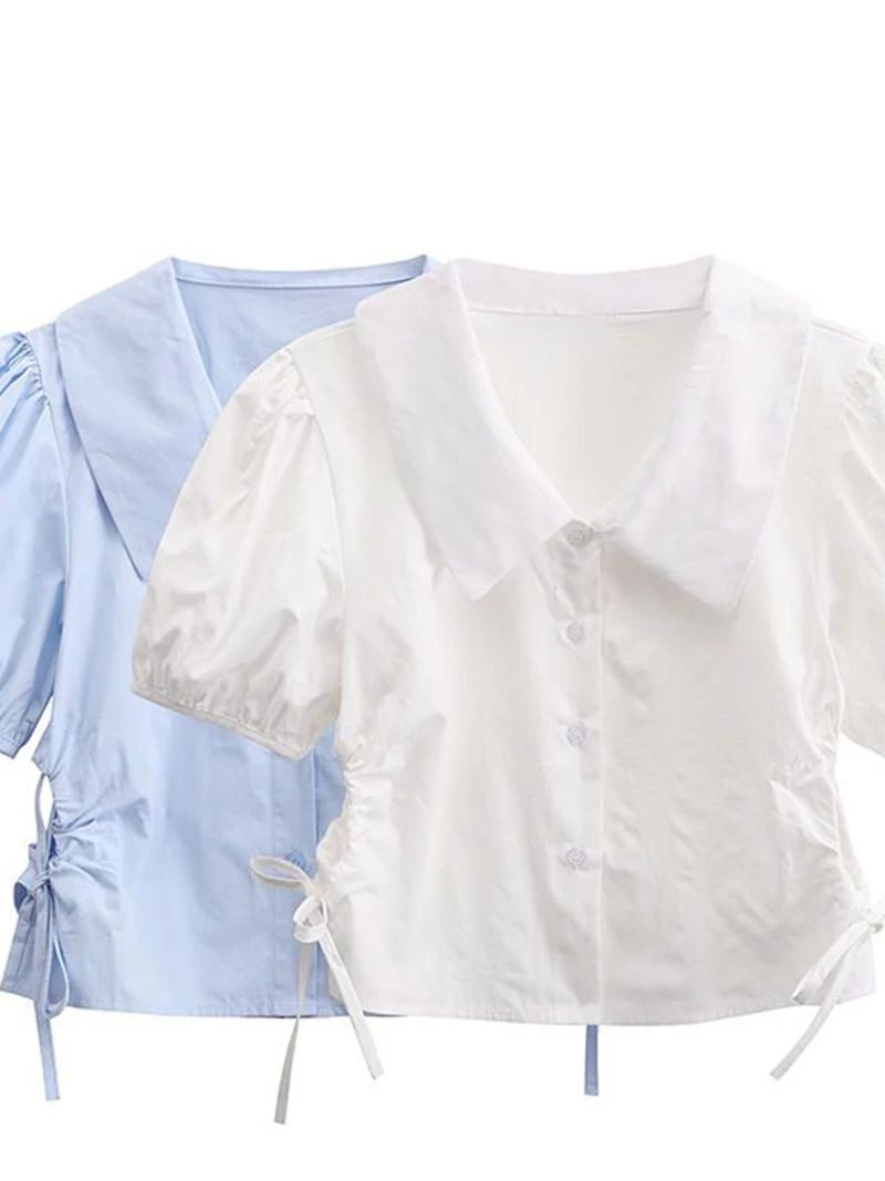 Trendy White ort Sve irt Women's Design Sense Knot Spring Summer 2023 New Sle Korean Version Square Collar Bubble Sl...
Trendy White ort Sve irt Women's Design Sense Knot Spring Summer 2023 New Sle Korean Version Square Collar Bubble Sl...