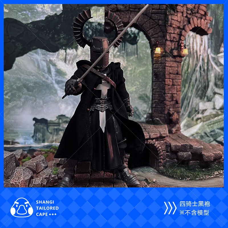 1/12 Scale Male Clothes Robe Four Knights Mythical Legion Black Cross Bull Horn Knight For 6-inch Action Figure Soldier Scene
1/12 Scale Male Clothes Robe Four Knights Mythical Legion Black Cross Bull Horn Knight For 6-inch Action Figure Soldier Scene