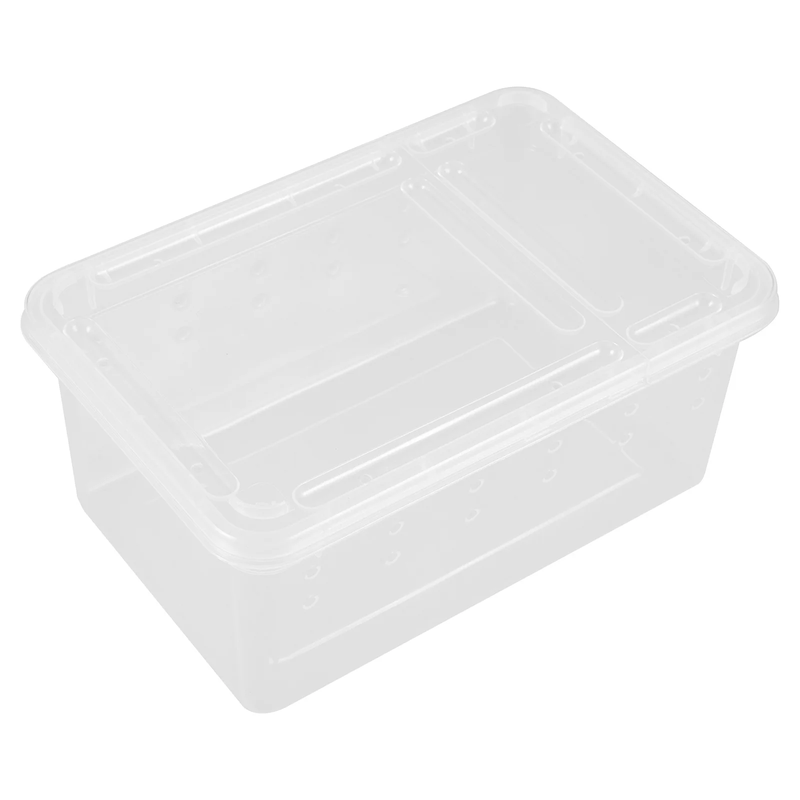 Compact Acrylic Reptile Case Portable Lightweight Feeding Box Suitable for Frogs Spiders Small Lizards Tarantulas Reptile 
Compact Acrylic Reptile Case Portable Lightweight Feeding Box Suitable for Frogs Spiders Small Lizards Tarantulas Reptile