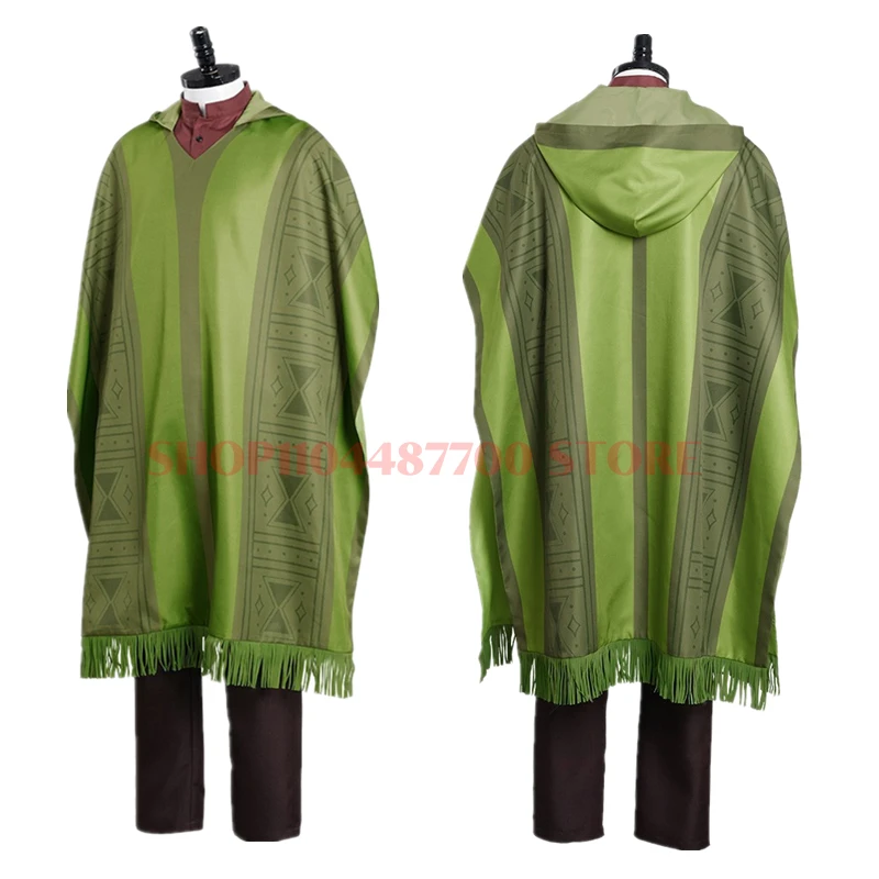 New Anime Movie Madrigal Cosplay Costume Bruno Adult Clothes Fancy Carnival Hallowee Cloak Shirt Pants Necklace Suit
New Anime Movie Madrigal Cosplay Costume Bruno Adult Clothes Fancy Carnival Hallowee Cloak Shirt Pants Necklace Suit