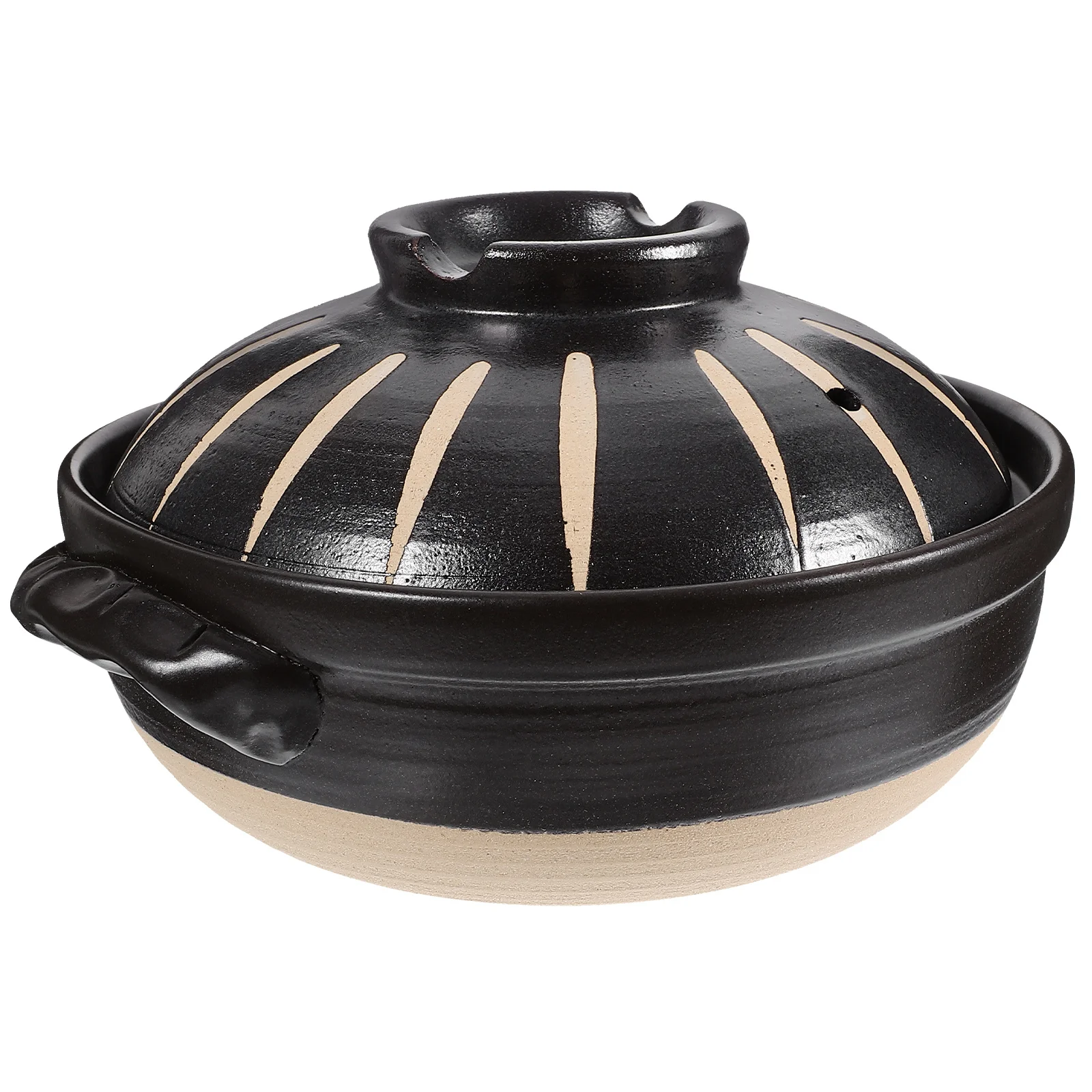 Clay Earthenware Pot Black Ceramic Cookware Japanese Donabe for Cooking Soup with Lid Casserole
Clay Earthenware Pot Black Ceramic Cookware Japanese Donabe for Cooking Soup with Lid Casserole