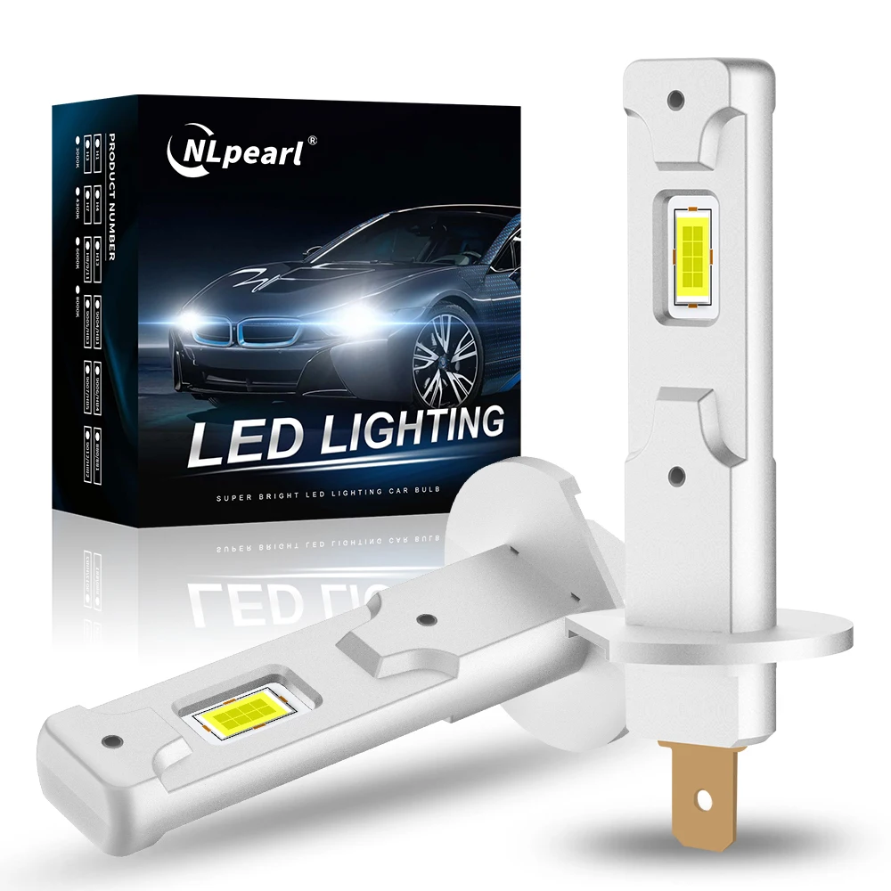 Lupuauto 2Pcs 12000LM H1 LED Headlight Bulb H1 LED Canbus H3 LED Fog Light Fanless Wireless Mini Size Auto Lamp 12V 6000K White
Lupuauto 2Pcs 12000LM H1 LED Headlight Bulb H1 LED Canbus H3 LED Fog Light Fanless Wireless Mini Size Auto Lamp 12V 6000K White