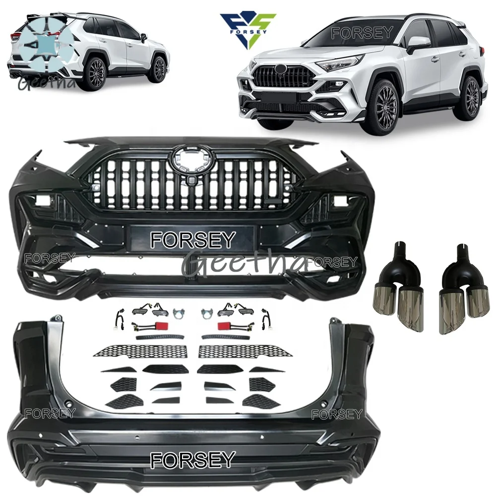 Front & Rear Bumper Bodykit for 2020+ RAV4 Upgrade Khan Body Kits
Front & Rear Bumper Bodykit for 2020+ RAV4 Upgrade Khan Body Kits