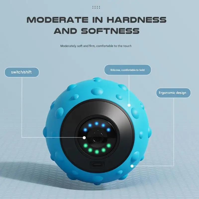 Handheld Vibrations Therapy Ball For Muscle Tightness And Soreness Muscle Relaxation Massager Fitness Equipment 24BD
Handheld Vibrations Therapy Ball For Muscle Tightness And Soreness Muscle Relaxation Massager Fitness Equipment 24BD