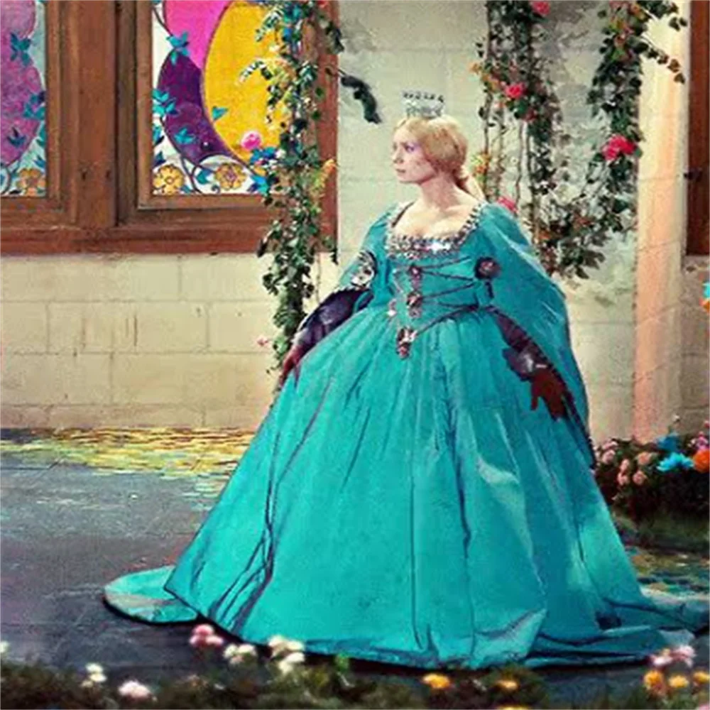 Movie Peau D'ane Princess Cosplay Costume Donkey Skin Blue Royal Rococo Baroque Party Ball Gown Custom Made
Movie Peau D'ane Princess Cosplay Costume Donkey Skin Blue Royal Rococo Baroque Party Ball Gown Custom Made