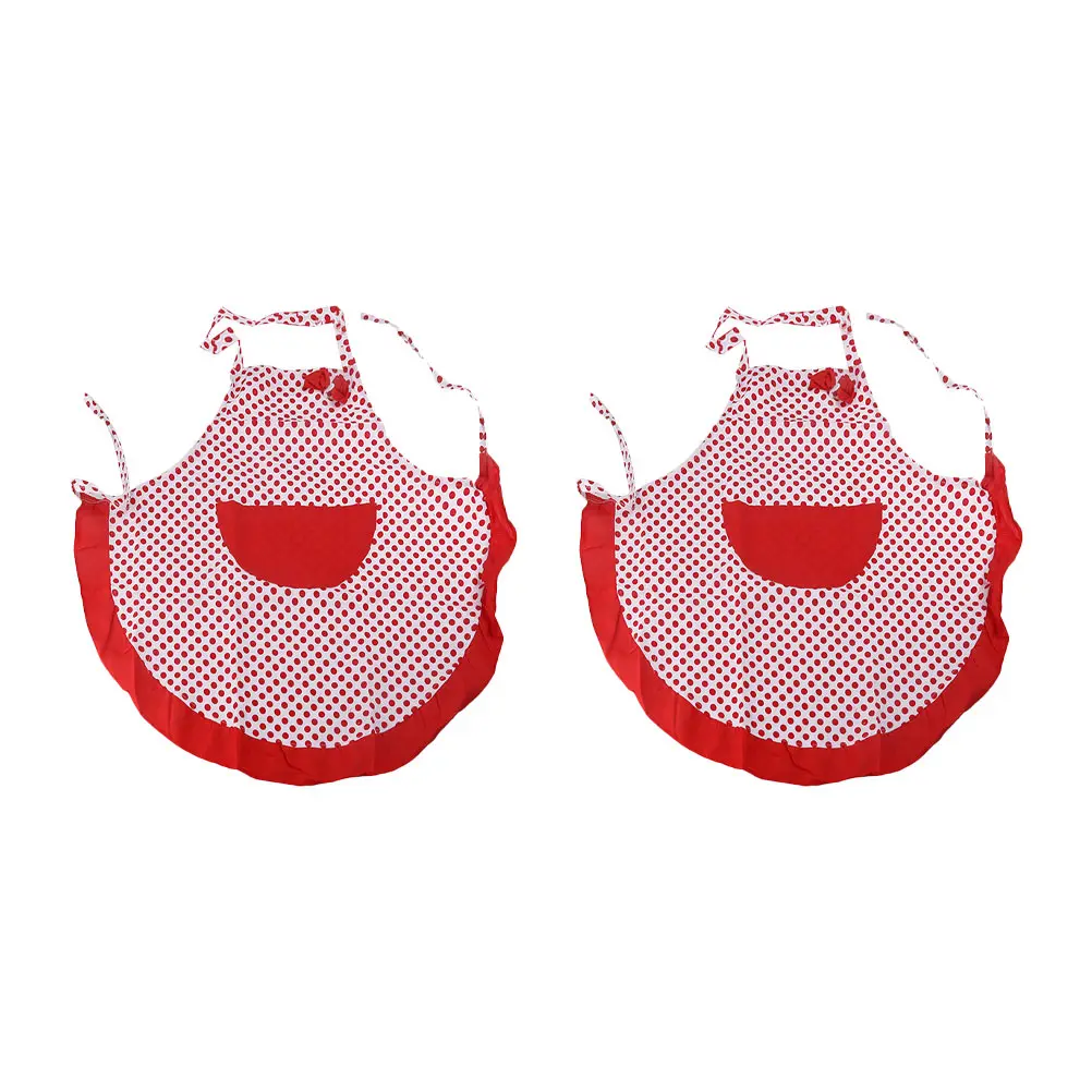 2pcs Dot Apron For Women Sleeveless Cotton Kitchen Housework Aprons With Grilling Bowknot Hanging Neck Dotted
2pcs Dot Apron For Women Sleeveless Cotton Kitchen Housework Aprons With Grilling Bowknot Hanging Neck Dotted