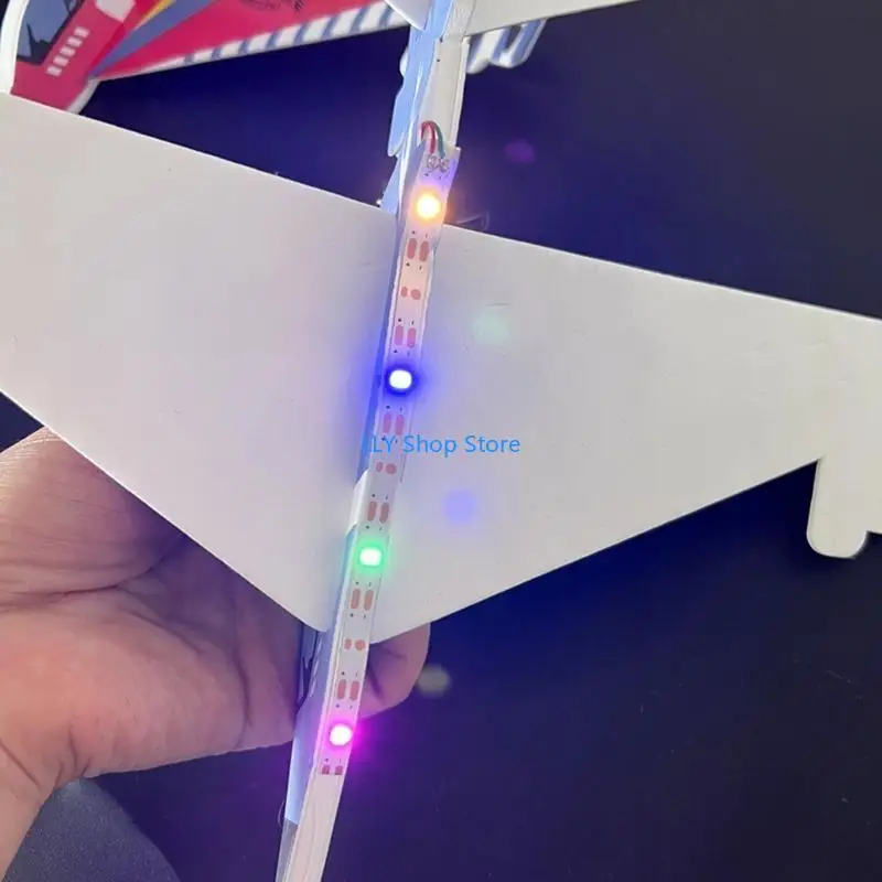 T8UD 11’’ Hand Throw Glider Model DIY Kits Flashing LED Plane Toy Outdoor Flying Toy Kids Aircraft Toy Birthday Gift
T8UD 11’’ Hand Throw Glider Model DIY Kits Flashing LED Plane Toy Outdoor Flying Toy Kids Aircraft Toy Birthday Gift