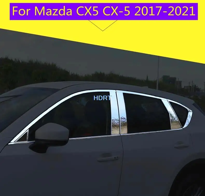 Для Mazda CX5 CX-5 2017-2021 оконная Центральная стойка столба крышка отделка Литье B + C столбы украшение стикер аксессуары автостайлинг
Для Mazda CX5 CX-5 2017-2021 оконная Центральная стойка столба крышка отделка Литье B + C столбы украшение стикер аксессуары автостайлинг