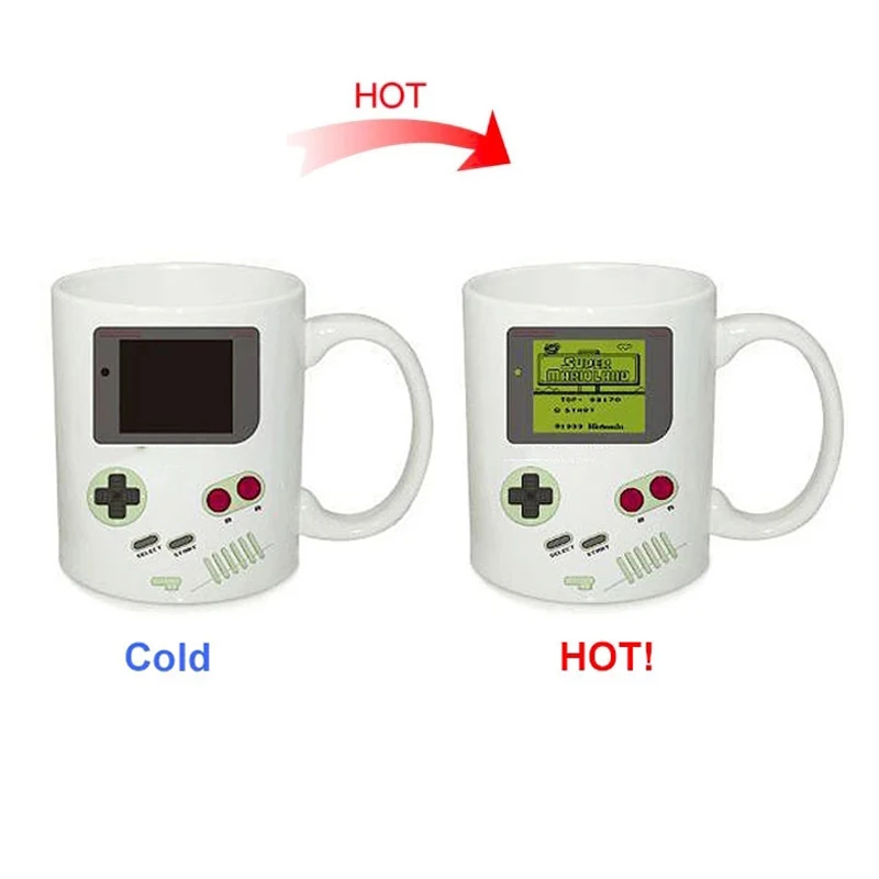 Game Machine Magic Mug Changing Color Mug Coffee Tea Mug Temperature Color Changing Heat Sensitive Cup Birthday Gifts
Game Machine Magic Mug Changing Color Mug Coffee Tea Mug Temperature Color Changing Heat Sensitive Cup Birthday Gifts