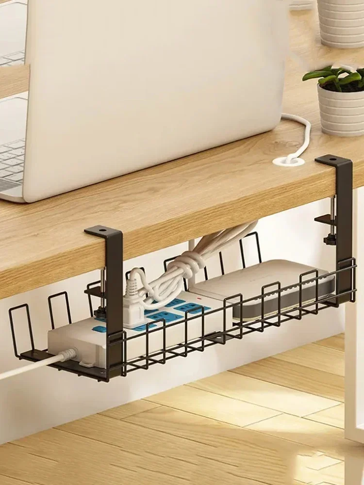 Under Table Storage Rack Wire Basket Shelf Wire Cord Organizer Box Desk Cable Management Tray Hanging Storage Cabinet Holder
Under Table Storage Rack Wire Basket Shelf Wire Cord Organizer Box Desk Cable Management Tray Hanging Storage Cabinet Holder
