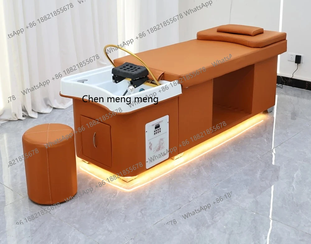 Head Massage Salon Shampoo Bed With Hydrotherapy Device Barber Shop Head Spa Massage bojue Shampoo Bed
Head Massage Salon Shampoo Bed With Hydrotherapy Device Barber Shop Head Spa Massage bojue Shampoo Bed
