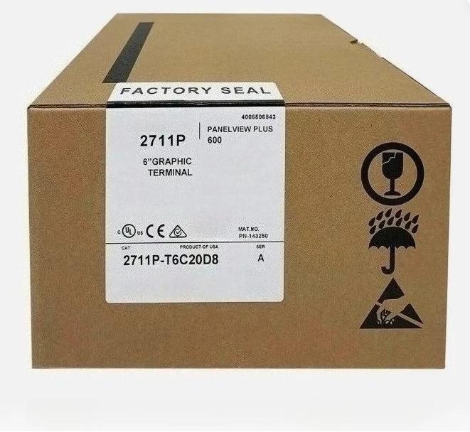 Brand New Original 2711P-T6C20D8 Plus 6 600 end point 2711PT6C20D8 Fast Delivey
Brand New Original 2711P-T6C20D8 Plus 6 600 end point 2711PT6C20D8 Fast Delivey